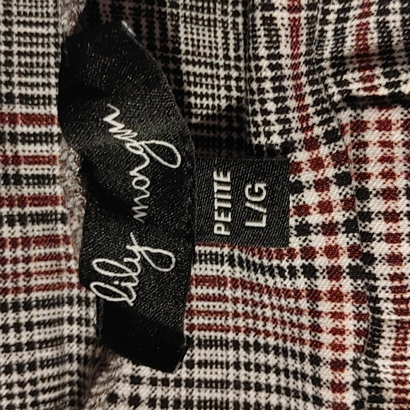 🇨🇦 Lily Morgan Women's Plaid Pants - Picture 5 of 8